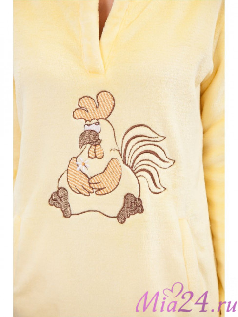 232 Платье домашнее "Cleo" желтый 232 Платье домашнее "Cleo" желтый