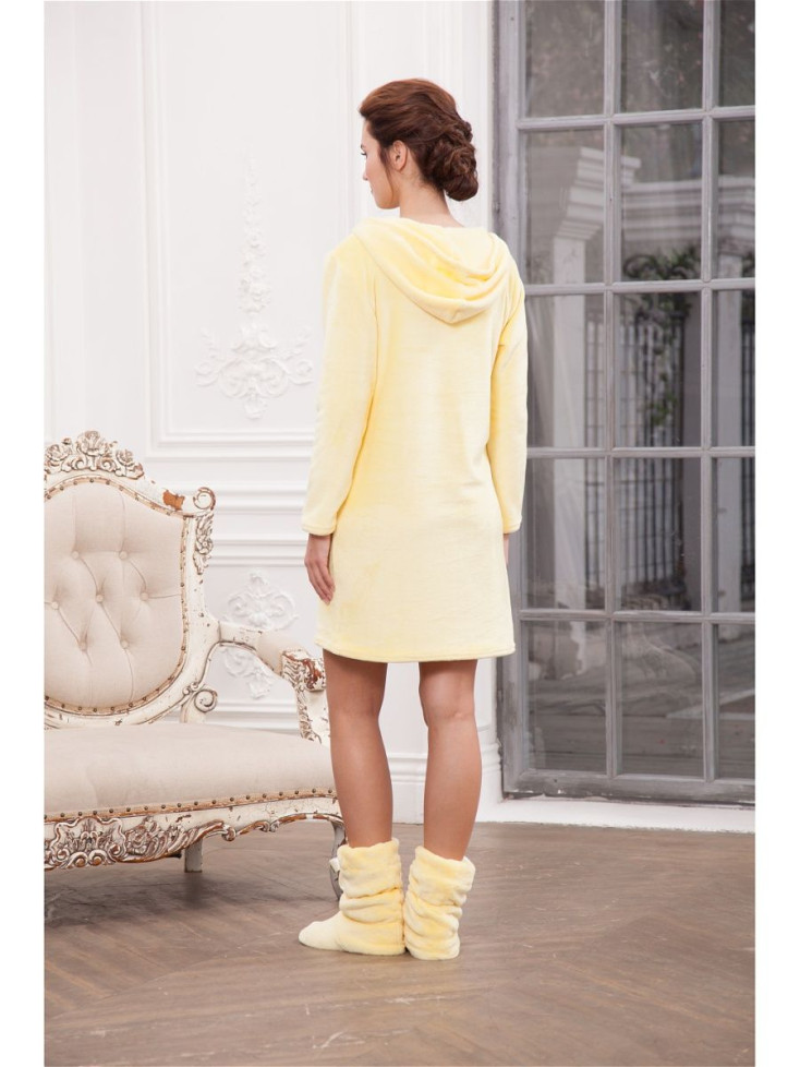 232 Платье домашнее "Cleo" желтый