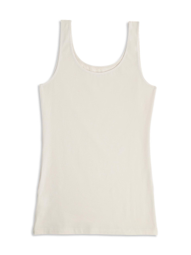 Майка женская из хлопка Cotonella "L'Altra" GD009 телесный (nudo)