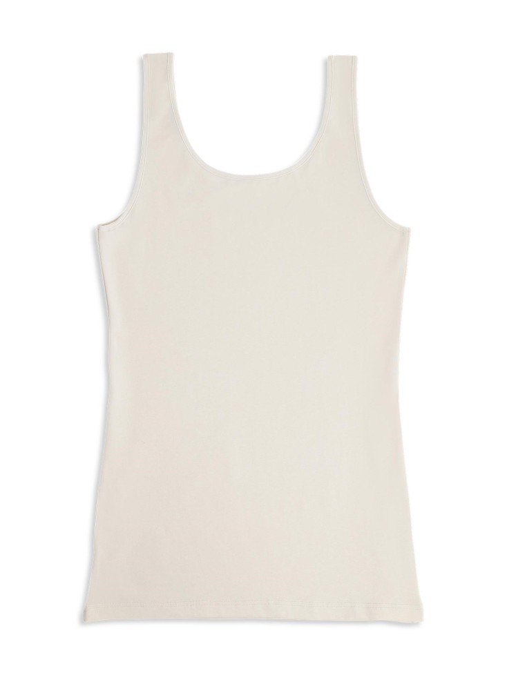 Майка женская из хлопка Cotonella "L'Altra" GD009 телесный (nudo)