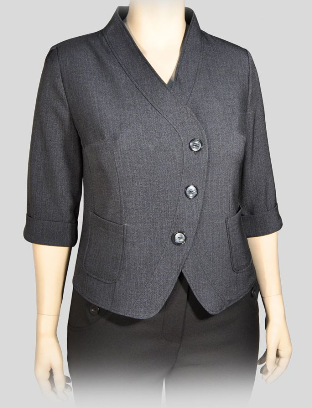Жакет стальной (костюмный)