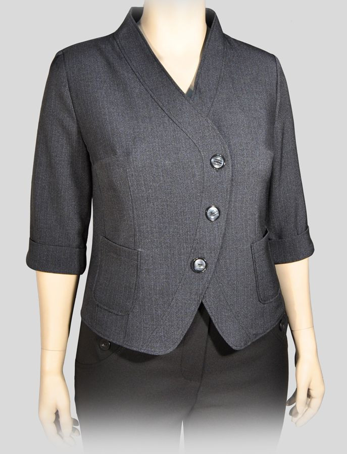 Жакет стальной (костюмный)