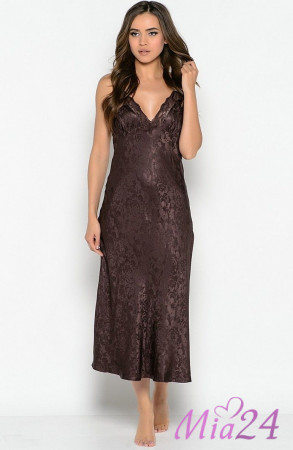 5708 Сорочка длинная "Amely" choco