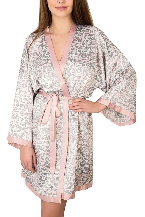 RP4286-3439 Халат женский "SEXY ANIMAL"