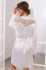Халат женский короткий Mia-Mia "Lady in white" 17253