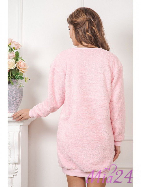 631 Платье домашнее "Cleo" розовый