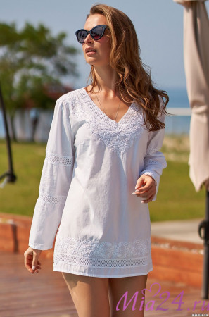 Пляжная туника из хлопка Mia-Amore "Argentina" 1362