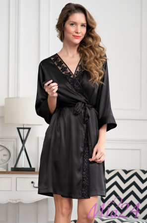 Халат женский Mia-Amore "Marisia" 8583 черный