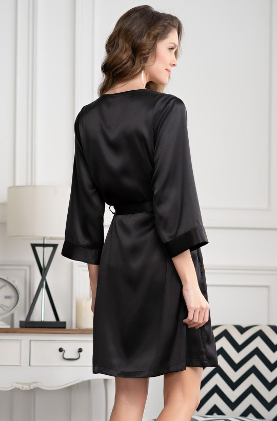 Халат женский Mia-Amore "Marisia" 8583 черный