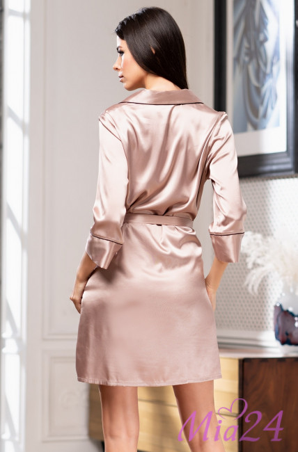 Халат на пуговицах шелковый Mia-Amore "Gabriella" 3667 Халат на пуговицах шелковый Mia-Amore "Gabriella" 3667