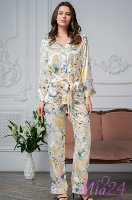 Шелковая пижама женская Mia-Amore "Lucianna" 3536 Шелковая пижама женская Mia-Amore "Lucianna" 3536