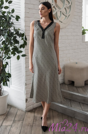 Сорочка женская длинная шелковая Mia-Amore "Jadore" 4088