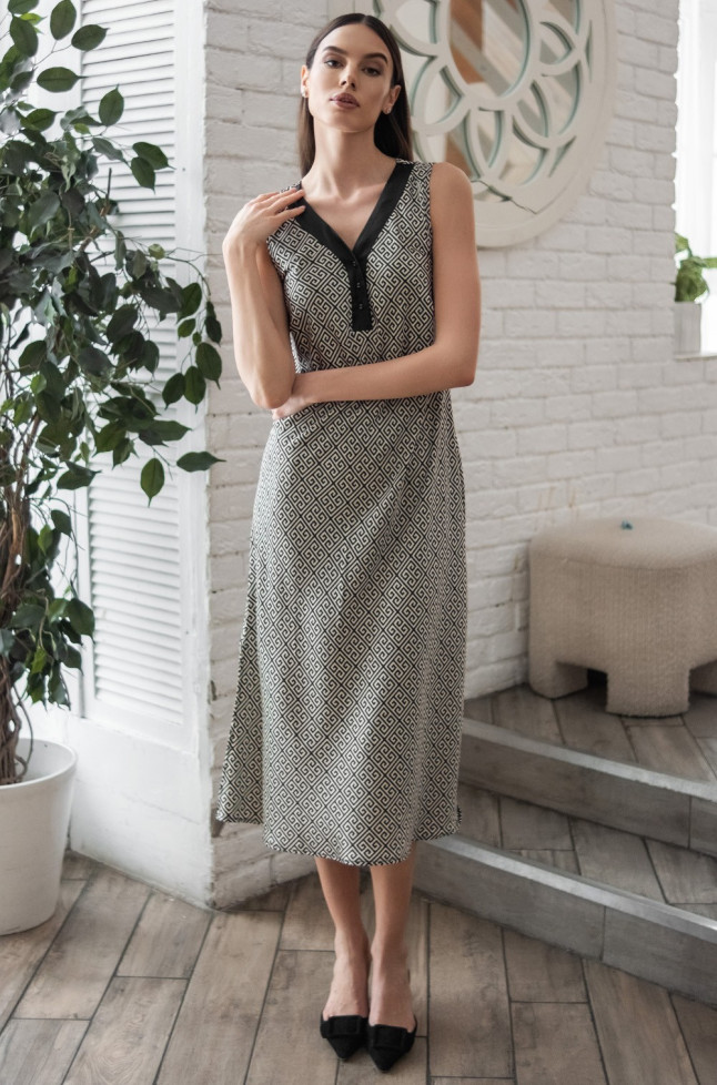 Сорочка женская длинная шелковая Mia-Amore "Jadore" 4088