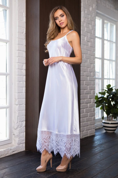 Сорочка женская длинная Mia-Mia "Evelin" 17538 белый