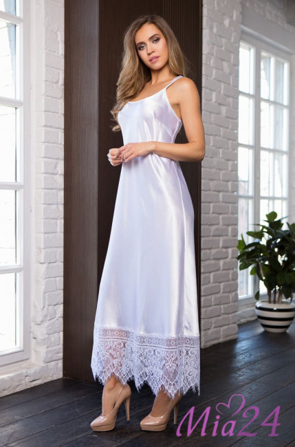 Сорочка женская длинная Mia-Mia "Evelin" 17538 белый