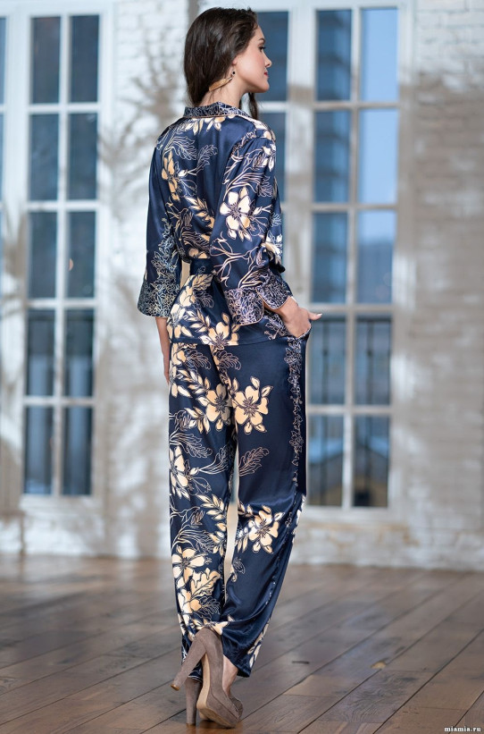 Комплект домашний женский Mia-Amore "Blue-Marine" 8446 