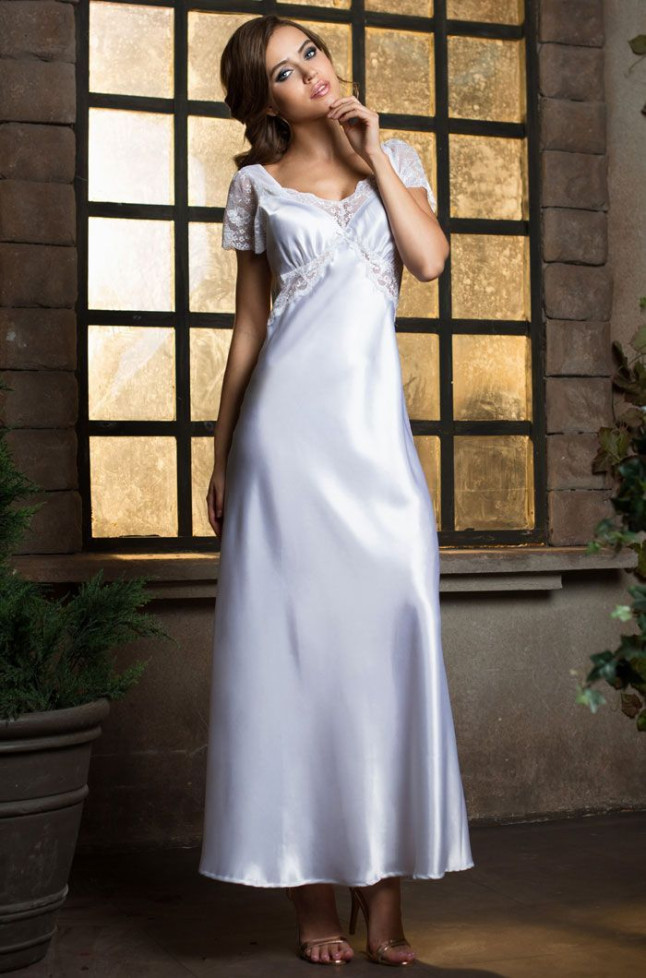 Сорочка женская длинная Mia-Mia "Lady in white" 17258