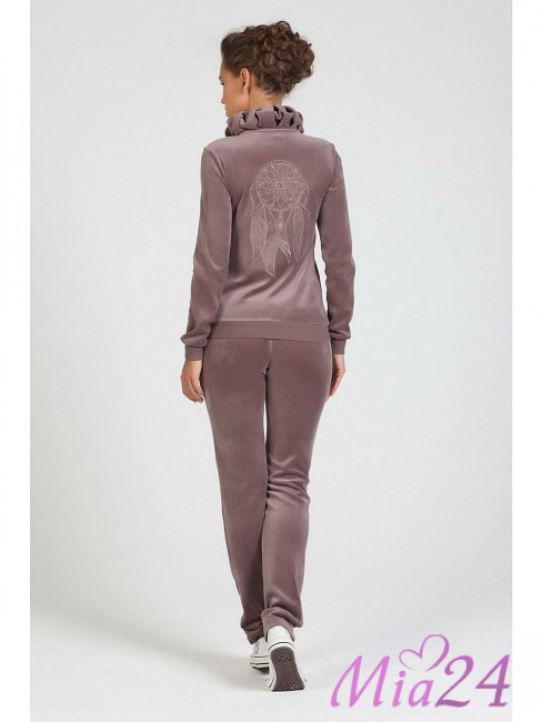 1502 Комплект велюровый Sogno кофе 1502 Комплект велюровый Sogno кофе