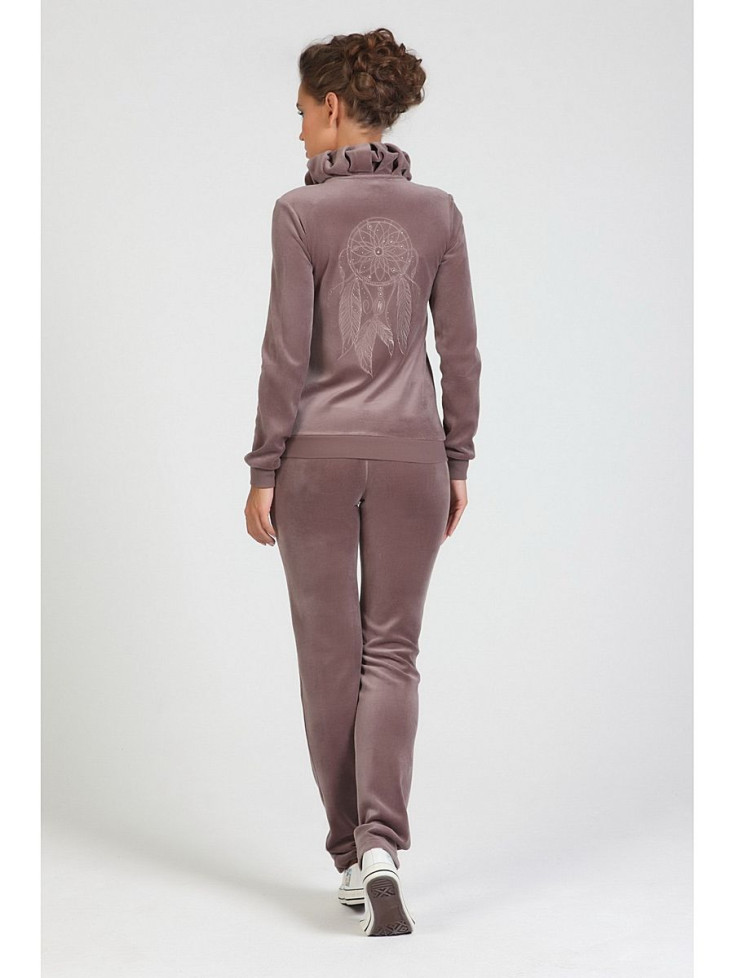 1502 Комплект велюровый Sogno кофе