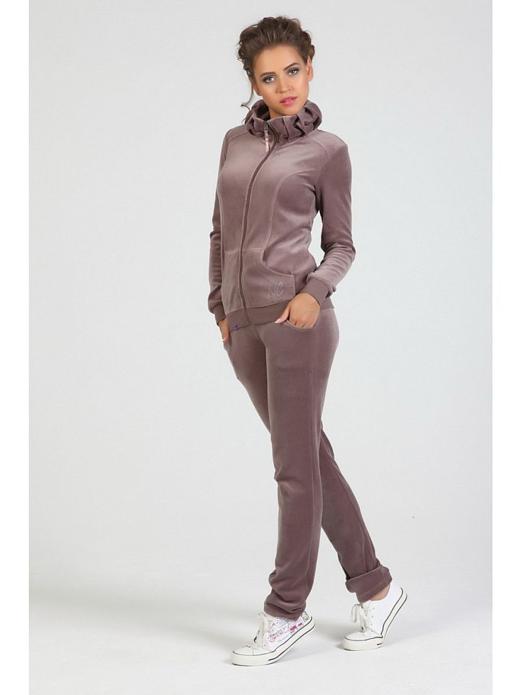 1502 Комплект велюровый Sogno кофе