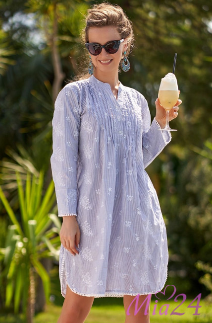 Пляжная туника из хлопка Mia-Amore "Dominicana" 1403