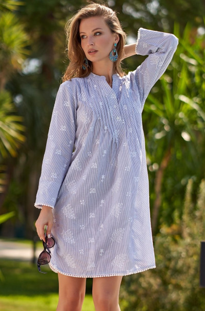 Пляжная туника из хлопка Mia-Amore "Dominicana" 1403