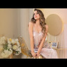 Сорочка длинная шелковая с кружевом Mia-Amore "Milinda" 3728