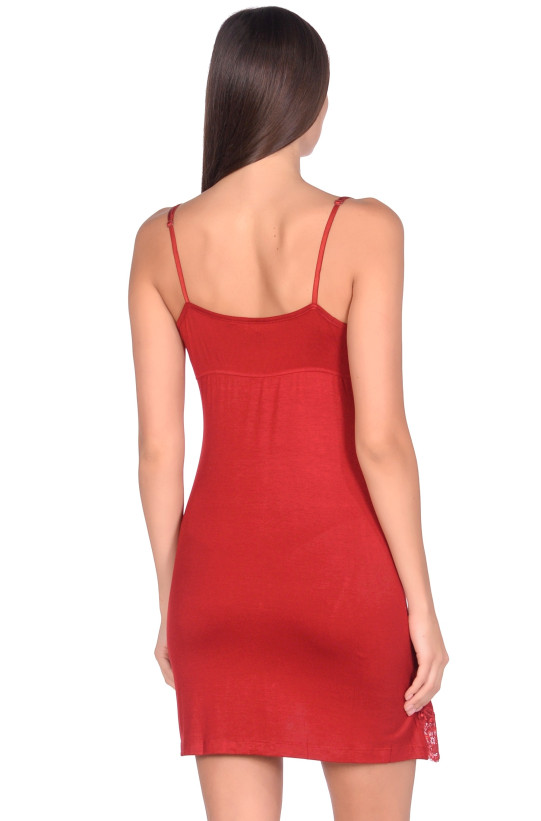 Сорочка женская из вискозы с бамбуком "Reina" 163 красный