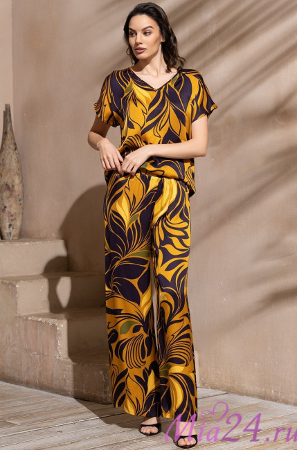 Комплект женский домашний с брюками Mia-Amore "Marcela" 4545 Комплект женский домашний с брюками Mia-Amore "Marcela" 4545