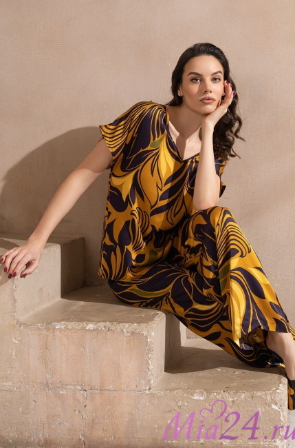 Комплект женский домашний с брюками Mia-Amore "Marcela" 4545 Комплект женский домашний с брюками Mia-Amore "Marcela" 4545