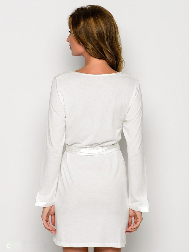 Халат женский Mia-Mia "Grace" 6163 молочный