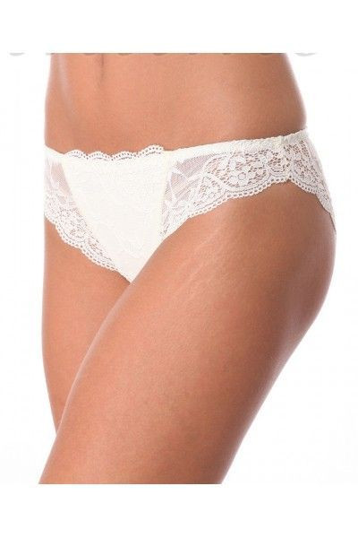 Кружевные трусы-слип Lormar "First" Class белый