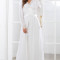 Пеньюар длинный из шифона Mia-Mia "Lady in white" 17259