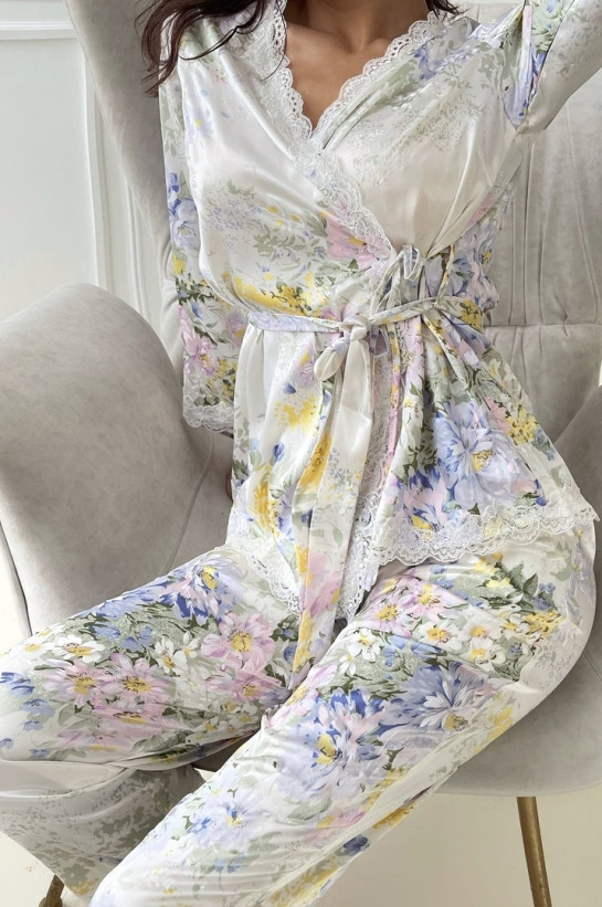 Комплект домашний шелковый Mia-Amore "Lilianna" 5995