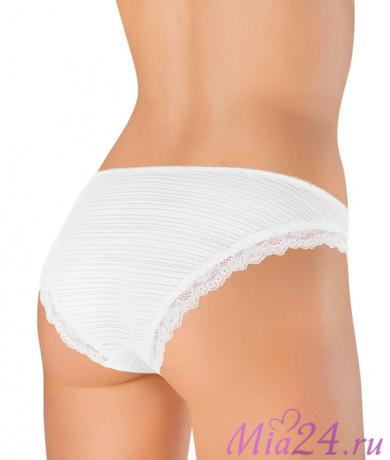 Трусы-слипы женские "Fortuna" Amelie 8010-2 белый
