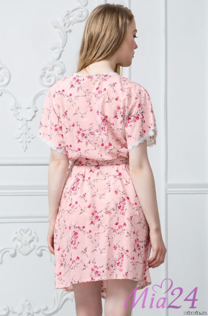 6473 Халат из хлопка "Emma" rose