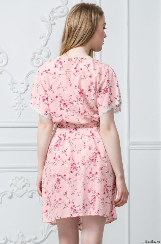 6473 Халат из хлопка "Emma" rose