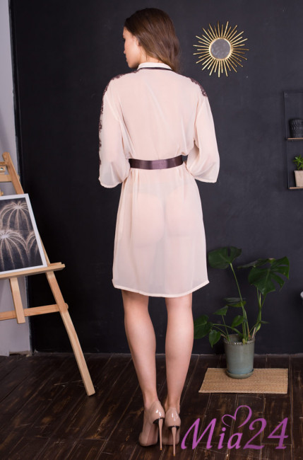 Халат женский из шифона Mia-Mia "Inessa" 17623 Халат женский из шифона Mia-Mia "Inessa" 17623