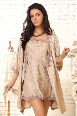 Сорочка шелковая Mia-Amore "Diana" 5830 