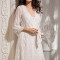 Халат кружевной Mia-Amore "Jasmin" 9803 белый
