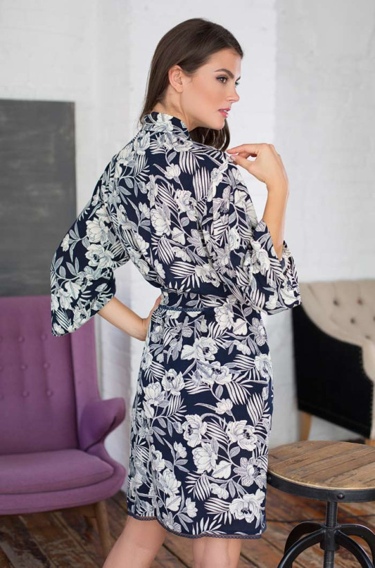 Халат домашний женский из вискозы "Veronica" 16183