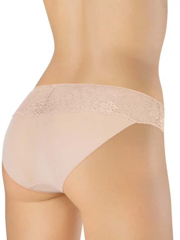 Трусы-слипы женские "Microlace" Amelie 8030-2 пудра