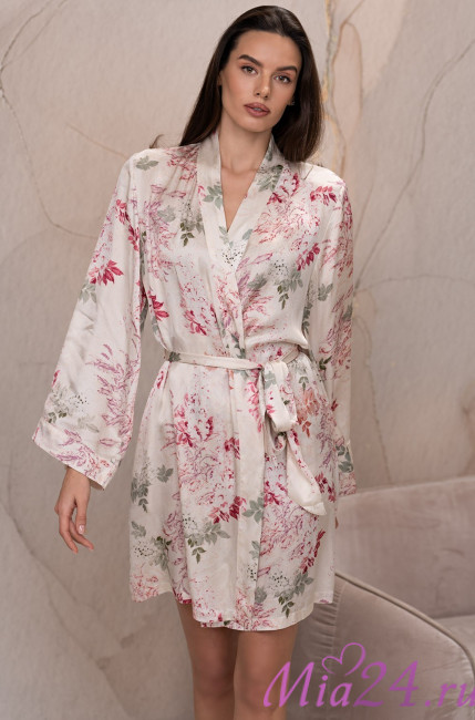 Халат женский из смесового шелка Mia-Amore "Charlotte" 4513 Халат женский из смесового шелка Mia-Amore "Charlotte" 4513