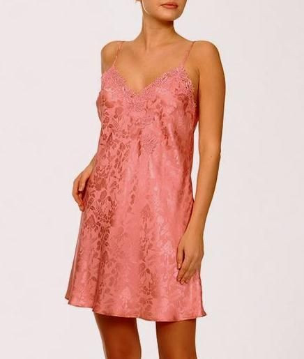 Сорочка шелковая Mia-Amore "Diana" 5831 коралловый