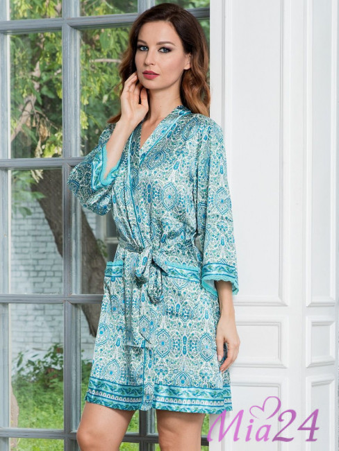 9643 Халат женский Federika blue 9643 Халат женский Federika blue
