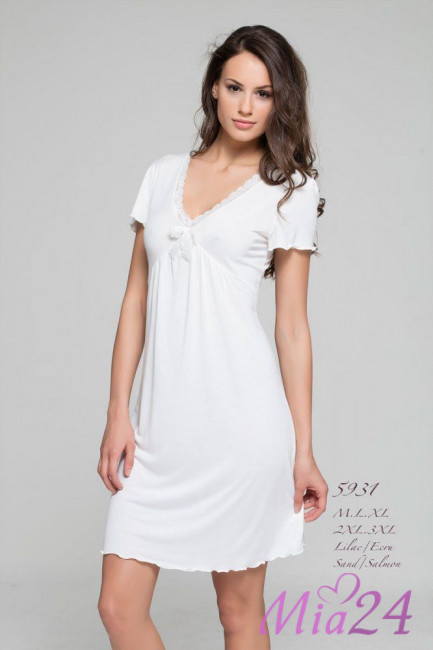 5931 Сорочка ночная из бамбука