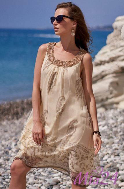 Пляжный сарафан из вискозы Mia-Amore "Dominicana" 1407 Пляжный сарафан из вискозы Mia-Amore "Dominicana" 1407