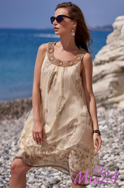 Пляжный сарафан из вискозы Mia-Amore "Dominicana" 1407 Пляжный сарафан из вискозы Mia-Amore "Dominicana" 1407