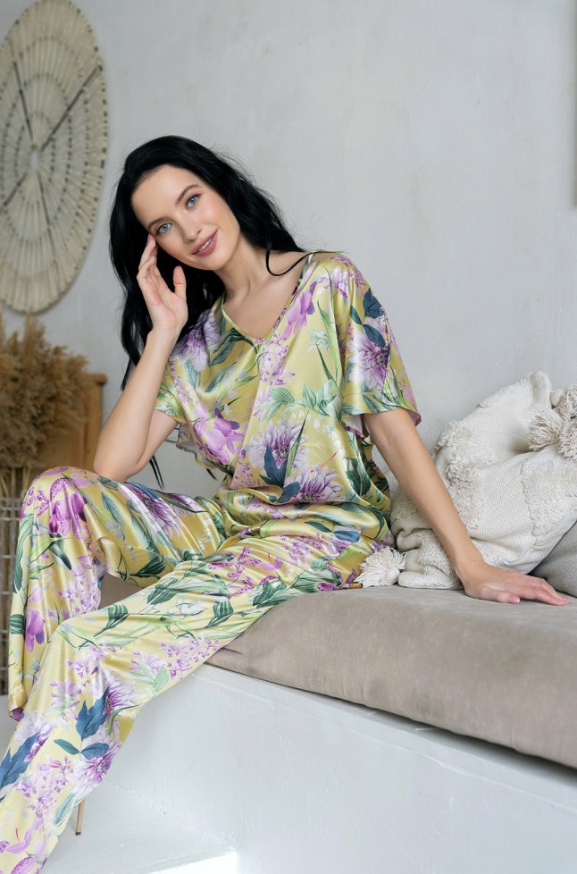 Комплект домашний шелковый Mia-Amore "Iolanta" 3956