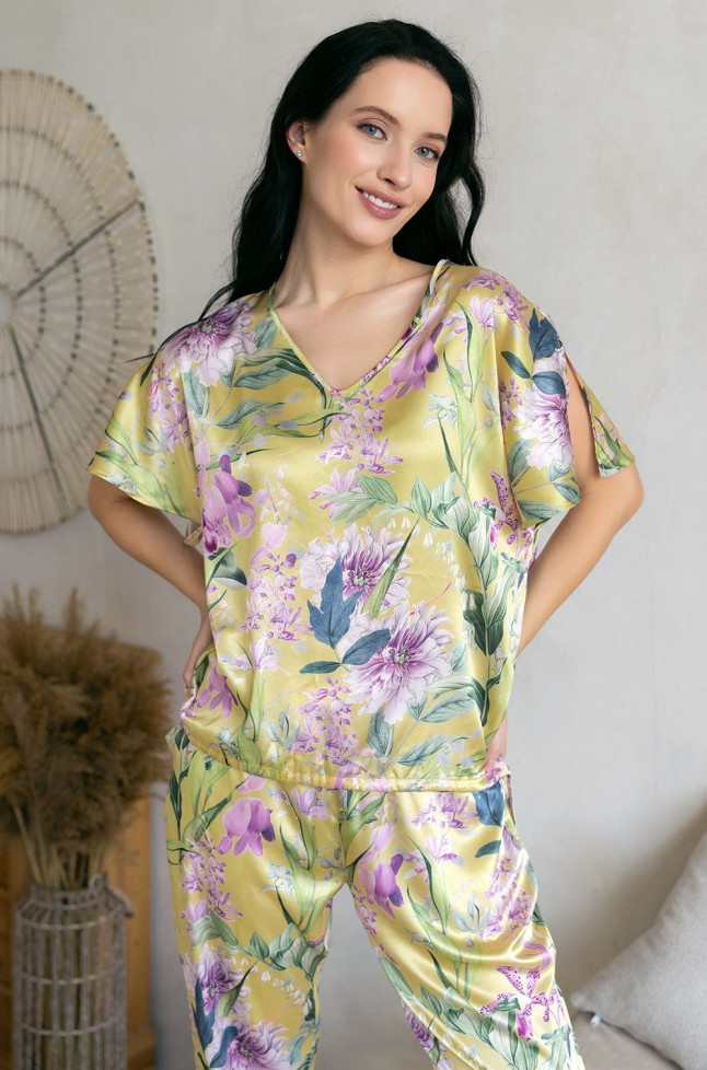 Комплект домашний шелковый Mia-Amore "Iolanta" 3956